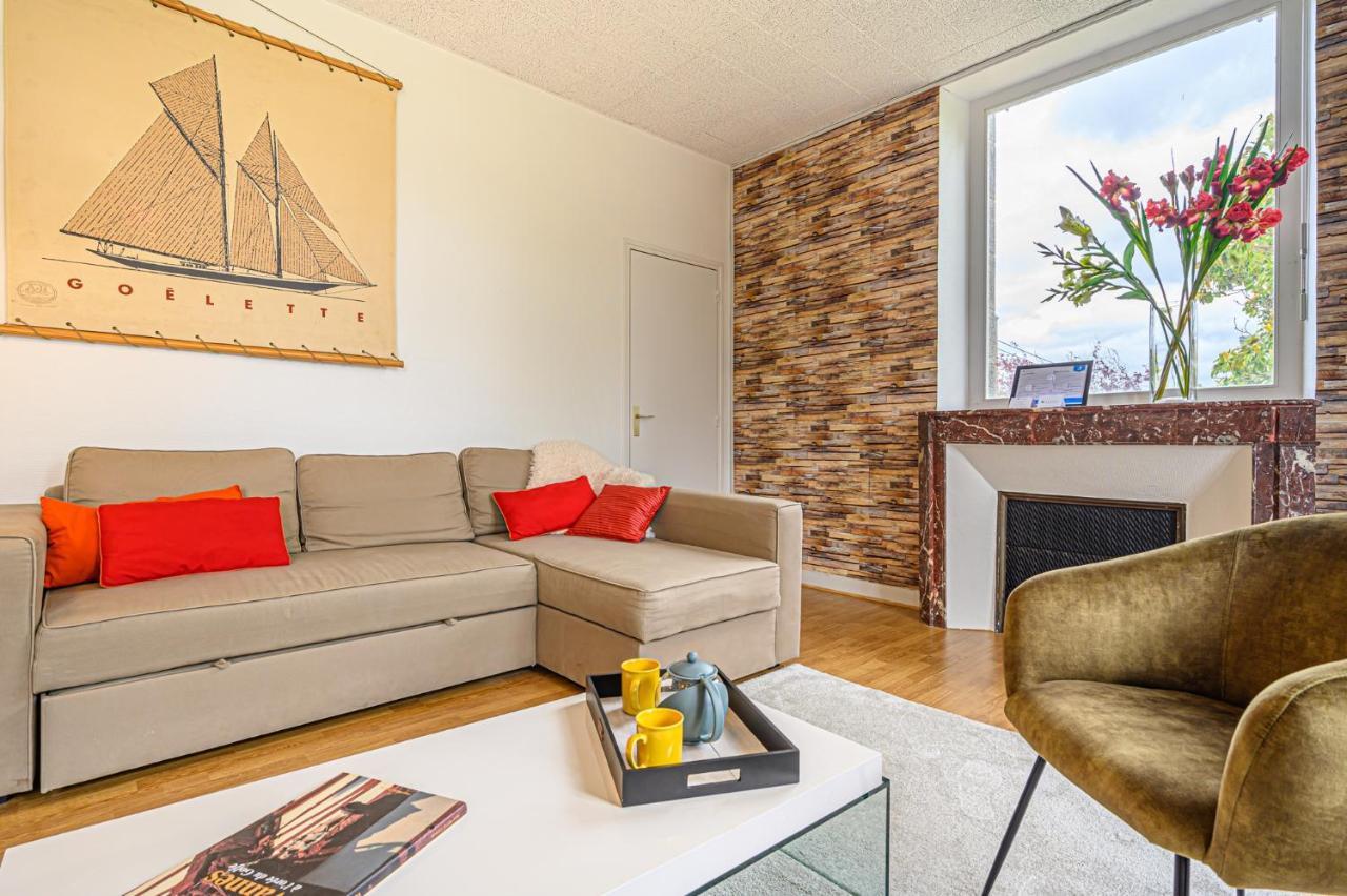 Ferienwohnung La Madeleine Vannes Exterior foto